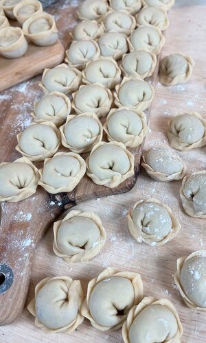 Pelmeni with Melt-In-Your-Mouth Veal filling