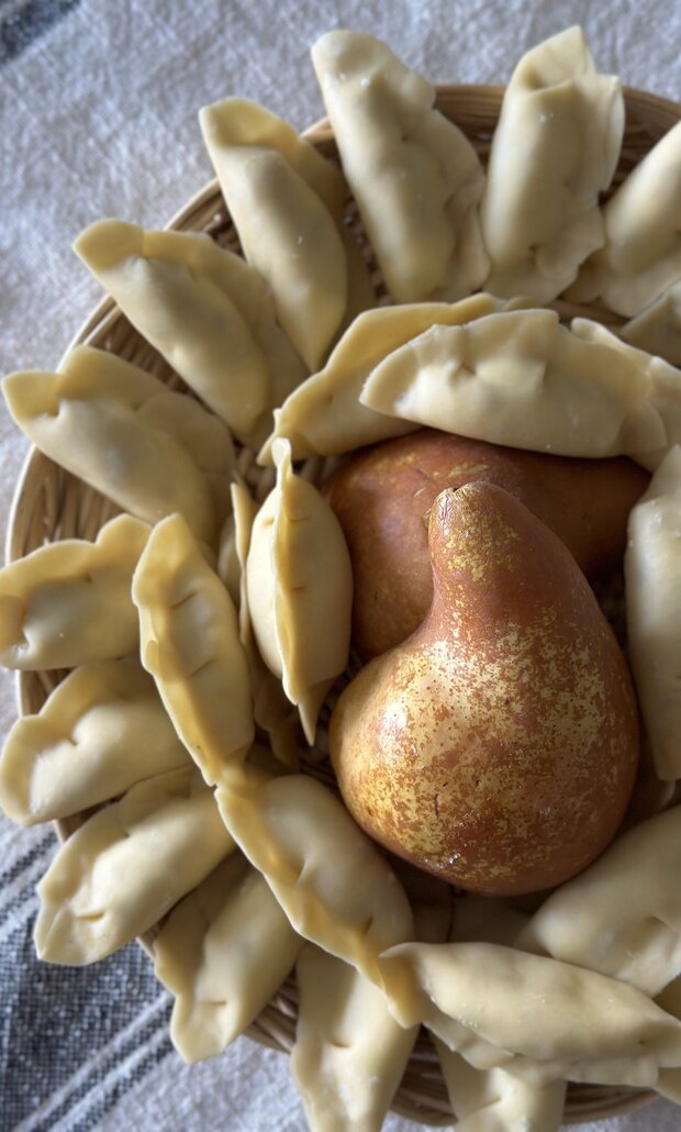 Горгондзола с грушей