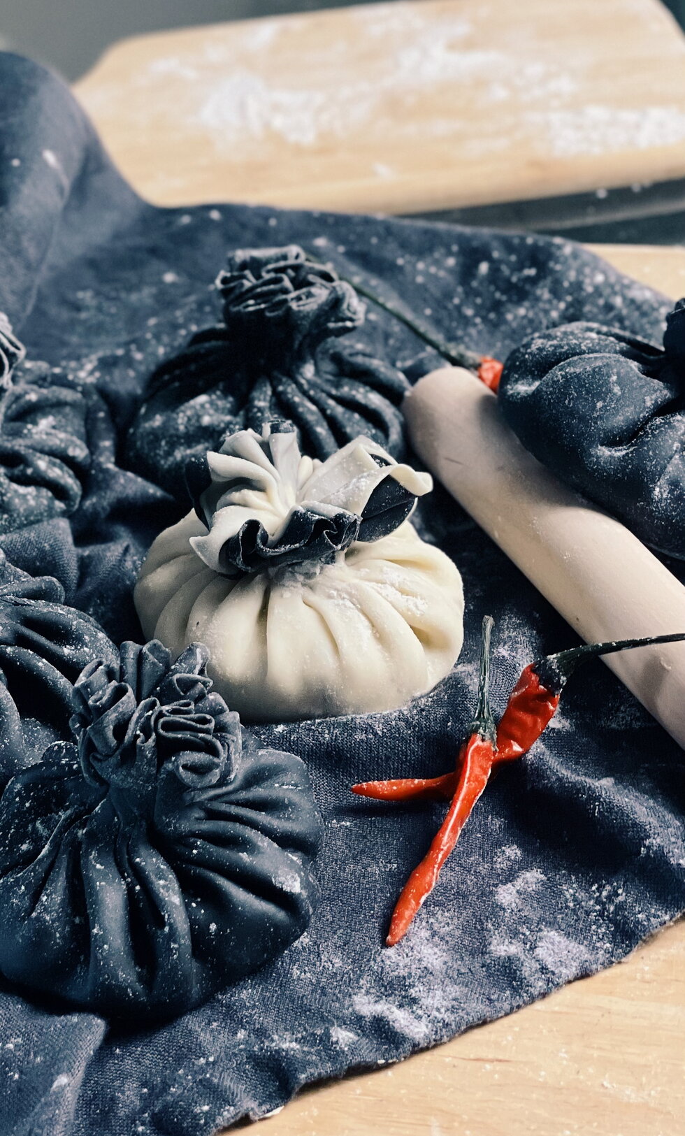 Shrimp khinkali