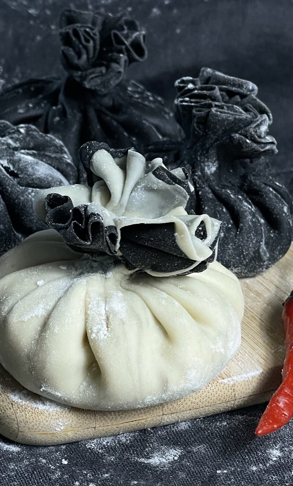 Cheesy khinkali