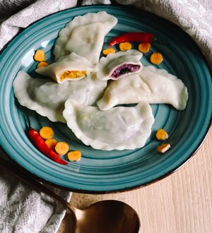 Батат с карамелизированным луком