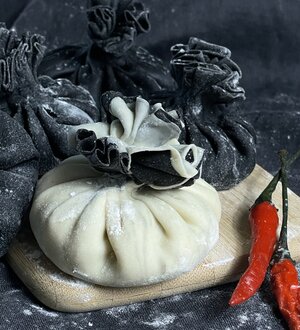 Cheesy khinkali